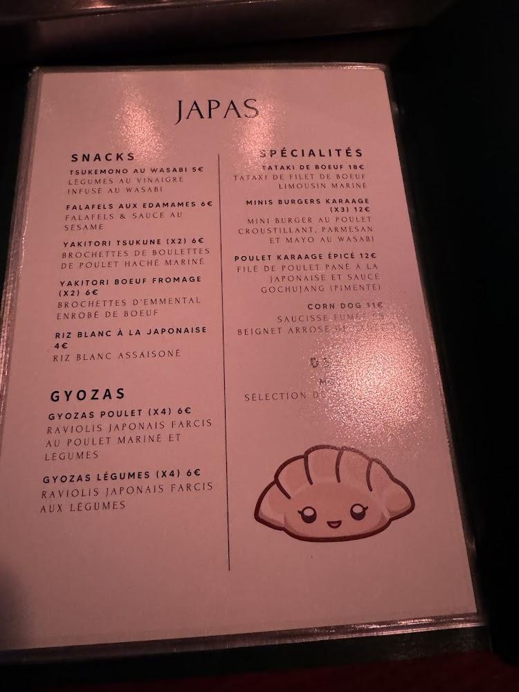 Tokyo - Menu Image 4